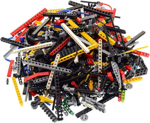 1 kg LEGO Technik approx. 900 Pieces Pins Hole Bars Lift Arms Wheels etc. Kiloware Technic